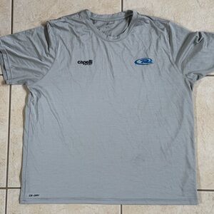 Men’s Capelli Rush Soccer Dry Fit, Gray Crew Shirt Size XL